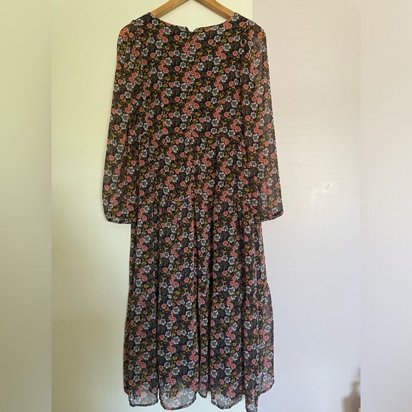 Loft Floral Dress Size 4 - Picture 2 of 8
